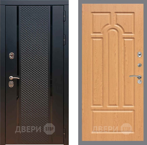 Входная металлическая Дверь Рекс (REX) 25 FL-58 Дуб в Черноголовке
