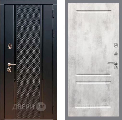 Входная металлическая Дверь Рекс (REX) 25 FL-117 Бетон светлый в Черноголовке