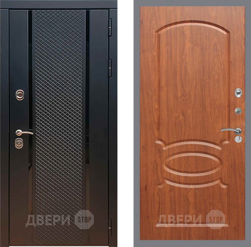 Входная металлическая Дверь Рекс (REX) 25 FL-128 Морёная берёза в Черноголовке