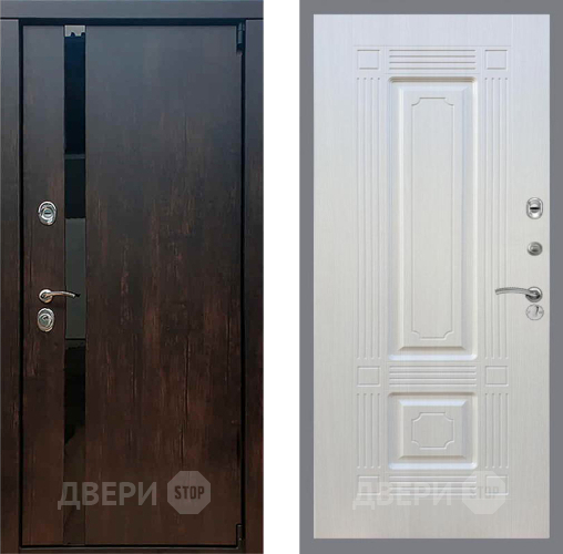 Входная металлическая Дверь Рекс (REX) 26 FL-2 Лиственница беж в Черноголовке