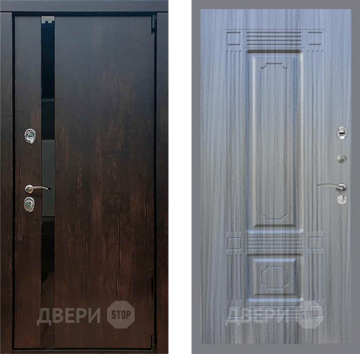 Входная металлическая Дверь Рекс (REX) 26 FL-2 Сандал грей в Черноголовке