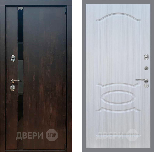 Входная металлическая Дверь Рекс (REX) 26 FL-128 Сандал белый в Черноголовке