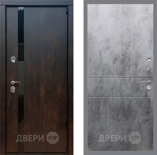 Входная металлическая Дверь Рекс (REX) 26 FL-290 Бетон темный в Черноголовке