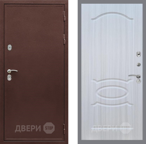 Дверь Рекс (REX) 5 металл 3 мм FL-128 Сандал белый в Черноголовке