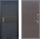 Входная металлическая Дверь Стоп БЛЭК CISA Гладкая венге поперечный в Черноголовке