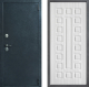 Входная металлическая Дверь Дверной континент ДК-70 Дизайн ФЛ-183 Сандал белый в Черноголовке