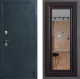 Входная металлическая Дверь Дверной континент ДК-70 Дизайн ФЛЗ Зеркало Венге в Черноголовке
