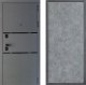Входная металлическая Дверь Дверной континент Диамант Дизайн ФЛ-655 Бетон серый в Черноголовке