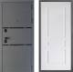 Входная металлическая Дверь Дверной континент Диамант Дизайн ФЛ-243 Альберо Браш серебро в Черноголовке