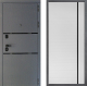 Входная металлическая Дверь Дверной континент Диамант Дизайн ФЛ-757 Черное Стекло Софт милк в Черноголовке