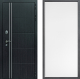 Входная металлическая Дверь Дверной континент Теплолюкс Дизайн ФЛ-649 Белый софт в Черноголовке