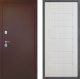 Входная металлическая Дверь Дверной континент Рубикон Медь Дизайн ФЛ-70 Лиственница белая в Черноголовке