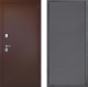 Входная металлическая Дверь Дверной континент Рубикон Медь Дизайн ФЛ-649 Графит софт в Черноголовке
