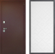 Дверь Дверной континент Рубикон Медь Дизайн ФЛ-Тиффани Белый софт в Черноголовке