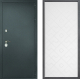 Дверь Дверной континент Рубикон Серебро Дизайн ФЛ-Тиффани Белый софт в Черноголовке