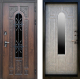 Дверь Престиж TERMO с терморазрывом Лацио Дуб с окном и ковкой Бетон светлый в Черноголовке