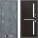 Входная металлическая Дверь Лабиринт (LABIRINT) Бетон 02 Венге в Черноголовке