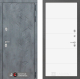 Дверь Лабиринт (LABIRINT) Бетон 13 Белый софт в Черноголовке
