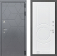 Входная металлическая Дверь Лабиринт (LABIRINT) Cosmo 23 Белый софт в Черноголовке