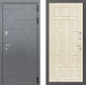 Входная металлическая Дверь Лабиринт (LABIRINT) Cosmo 12 Беленый дуб в Черноголовке