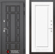 Входная металлическая Дверь Лабиринт (LABIRINT) New York 27 Белый (RAL-9003) в Черноголовке
