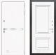 Дверь Лабиринт (LABIRINT) Лайн White 26 Белый (RAL-9003) в Черноголовке