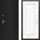 Дверь Лабиринт (LABIRINT) Classic шагрень черная 27 Белый (RAL-9003) в Черноголовке