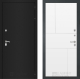 Дверь Лабиринт (LABIRINT) Classic шагрень черная 21 Белый софт в Черноголовке