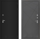 Входная металлическая Дверь Лабиринт (LABIRINT) Classic шагрень черная 24 Графит софт в Черноголовке