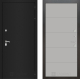 Входная металлическая Дверь Лабиринт (LABIRINT) Classic шагрень черная 13 Грей софт в Черноголовке