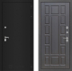 Входная металлическая Дверь Лабиринт (LABIRINT) Classic шагрень черная 12 Венге в Черноголовке