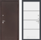 Входная металлическая Дверь Лабиринт (LABIRINT) Classic антик медь 25 Белый софт в Черноголовке