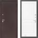 Входная металлическая Дверь Лабиринт (LABIRINT) Classic антик медь 11 Белый софт в Черноголовке