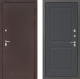 Входная металлическая Дверь Лабиринт (LABIRINT) Classic антик медь 11 Графит софт в Черноголовке