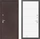 Входная металлическая Дверь Лабиринт (LABIRINT) Classic антик медь 13 Белый софт в Черноголовке