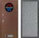 Входная металлическая Дверь Лабиринт (LABIRINT) Термо Магнит 21 Бетон светлый в Черноголовке