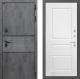 Входная металлическая Дверь Лабиринт (LABIRINT) Инфинити 03 Белый софт в Черноголовке