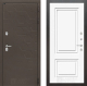 Дверь Лабиринт (LABIRINT) Смоки 26 Белый (RAL-9003) в Черноголовке