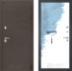 Входная металлическая Дверь Лабиринт (LABIRINT) Смоки 28 Под покраску в Черноголовке