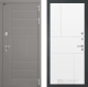 Входная металлическая Дверь Лабиринт (LABIRINT) Формо 21 Белый софт в Черноголовке