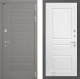 Входная металлическая Дверь Лабиринт (LABIRINT) Формо 03 Белый софт в Черноголовке