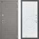 Входная металлическая Дверь Лабиринт (LABIRINT) Формо 23 Белый софт в Черноголовке