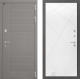 Входная металлическая Дверь Лабиринт (LABIRINT) Формо 24 Белый софт в Черноголовке