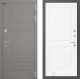 Входная металлическая Дверь Лабиринт (LABIRINT) Формо 11 Белый софт в Черноголовке