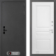 Входная металлическая Дверь Лабиринт (LABIRINT) Acustic 03 Белый софт в Черноголовке