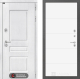 Входная металлическая Дверь Лабиринт (LABIRINT) Versal 13 Белый софт в Черноголовке