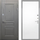 Входная металлическая Дверь Интекрон (INTECRON) Брайтон Графит Гладкая Силк Сноу в Черноголовке