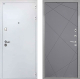 Входная металлическая Дверь Интекрон (INTECRON) Колизей White Лучи-М Графит софт в Черноголовке