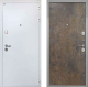 Входная металлическая Дверь Интекрон (INTECRON) Колизей White Гладкая Гранж в Черноголовке
