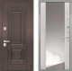Входная металлическая Дверь Интекрон (INTECRON) Италия ФЛЗ-516 Зеркало Сосна белая в Черноголовке